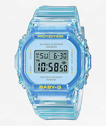 G-Shock Baby-G BGD10K-7 White & Yellow Digital Watch | Zumiez