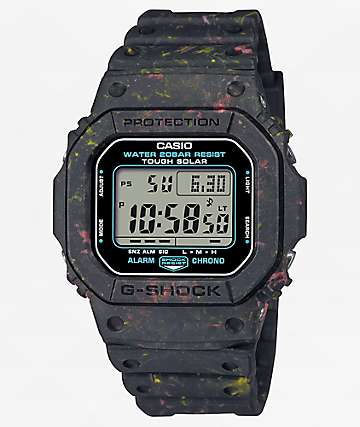 G Shock DW5600 CA Dial Navy Camo Digital Watch Zumiez