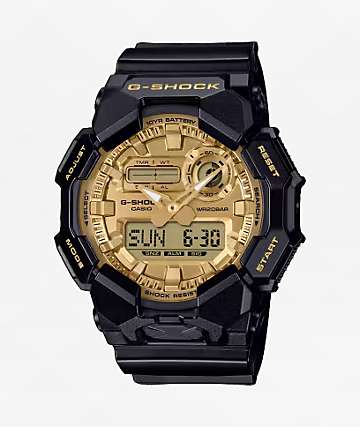 CASIO G-SHOCK BABY-G❤️新品未使用品❤️BLACK&GOLD❤️ G-Shock Baby-G BA-110X-1AER LED Watch • EAN: 4549526325229
