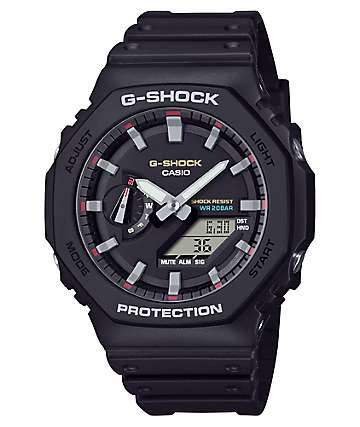 G-Shock GA2100WD-1A Black & Brilliant White Analog & Digital Watch