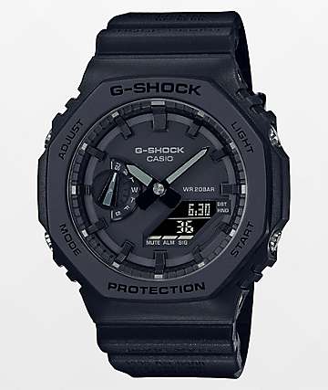 G-Shock GA2100-1A1 Carbon Black Watch | Zumiez