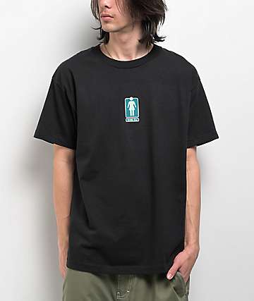 Girl x Hello Kitty 45th Anniversary Push Black T-Shirt | Zumiez