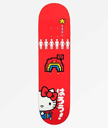 Girl x Hello Kitty 45th Anniversary Carroll 8.25" Skateboard Deck