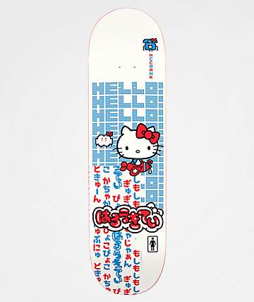 Girl x Hello Kitty 45th Anniversary McCrank 8.5" Skateboard Deck