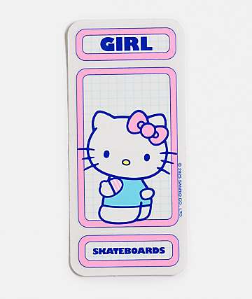 Girl x Hello Kitty and Friends Rainbow Sticker - 