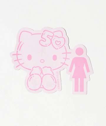 Girl x Hello Kitty Carrol 50th Anniversary 8.25" Skateboard Deck