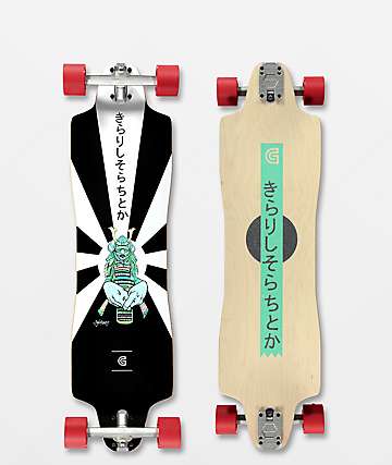 Gold Coast Samurai 37" Drop Through Longboard Complete
