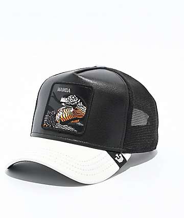 Goorin Bros. The Suede Cheetah Black Trucker Hat 