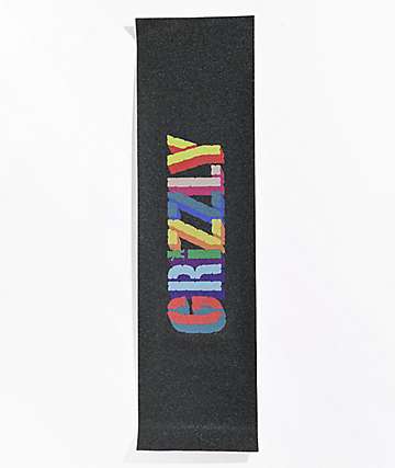 Grizzly Mascot Black Grip Tape