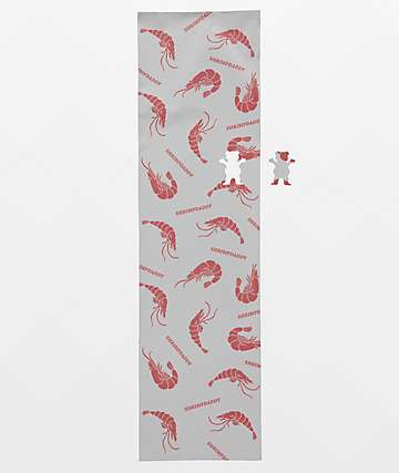 Grizzly Mascot Black Grip Tape
