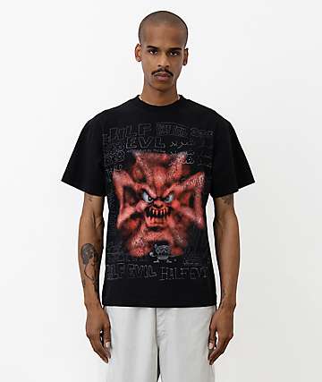 HALF EVIL 333 Demon Black T-Shirt - 