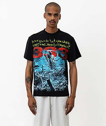 HALF EVIL Not Lost Black T-Shirt - 