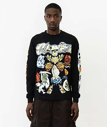 HALF EVIL Always Watching Black T-Shirt | Zumiez