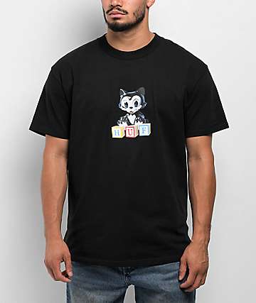 HUF H-Class Black Jersey Shirt | Zumiez
