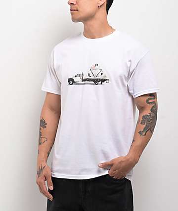 HUF x Deadpool Tear White T-Shirt