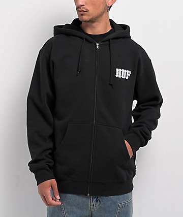 HUF x Spider-Man Split Black T-Shirt