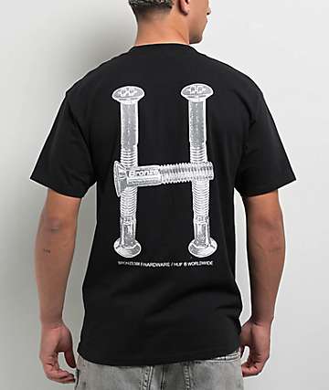 HUF x Freddie Gibbs Iced Out Black Hoodie | Zumiez