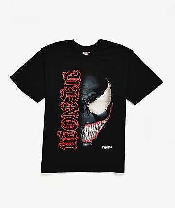 HUF x Marvel Spider-Man Kids Sinister Black T-Shirt - 