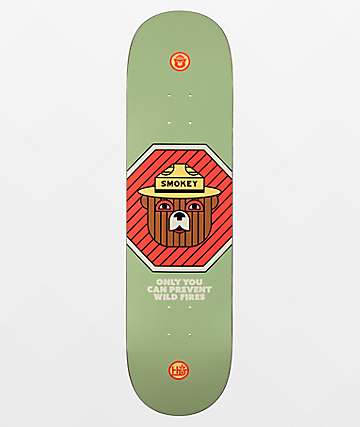 Habitat x U.S. Forest Service Smokey Wildfires 8.25" Skateboard Deck