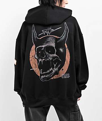 Hell & Company Blood Spills Black Hoodie | Zumiez Hell & Company Blood Spills Black Hoodie | Zumiez