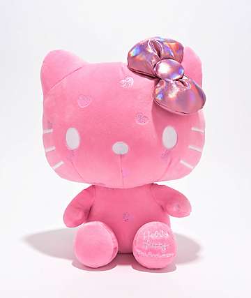 Hello Kitty 50th Anniversary Pink Plush Toy - 