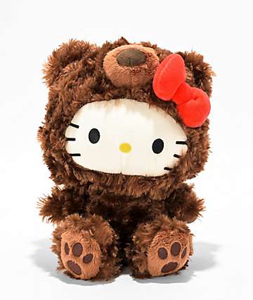 Hello Kitty x Gund Bear Plush Toy - 