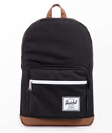 Herschel Supply Co. Pop Quiz 22L mochila en negro y marrón