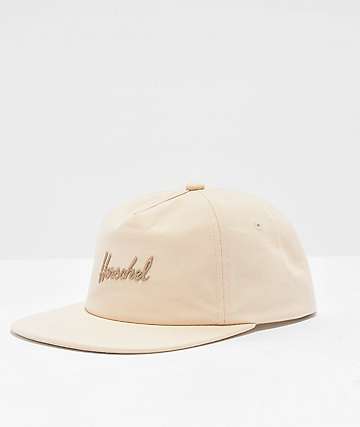 Herschel Supply Co. Scout Beige Snapback Hat -