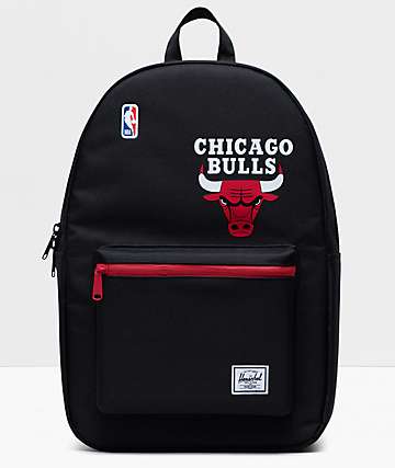 Herschel Supply Co. x NBA Chicago Bulls Settlement Black & Red Backpack