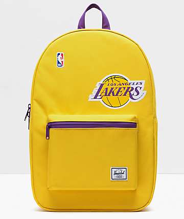Herschel Supply Co. x NBA L.A. Lakers Settlement Gold & Purple Backpack