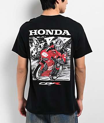 T-shirt Originale Honda Moto Forcellone (S-XXL) Blu Scuro - Foto 2