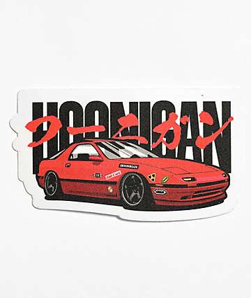 Hoonigan Censor Bar Black & Silver License Plate Frame