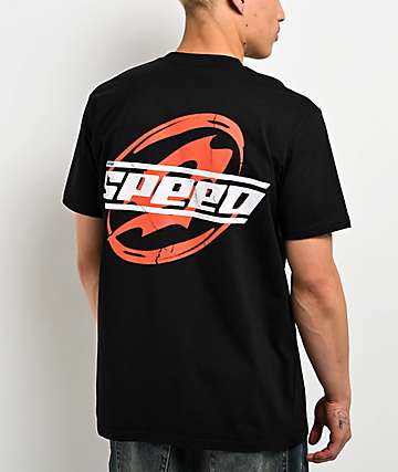IShowSpeed Red Icon Black T-Shirt - 