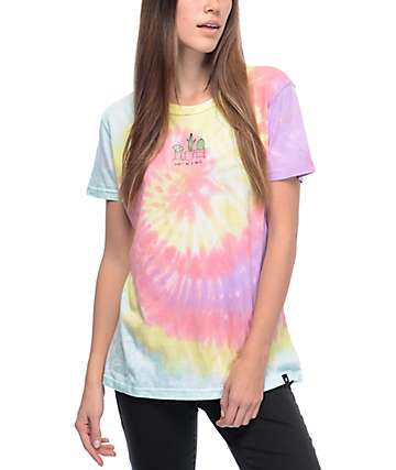 Jack Vanek tie die colorful and boutique style ice-cream design shirt Medium