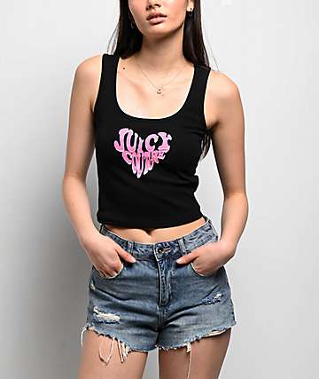 Juicy Couture Seamless Fanciful Crop T-Shirt | Zumiez