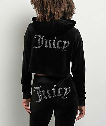 Juicy Couture Crystal Script Goldtone Necklace