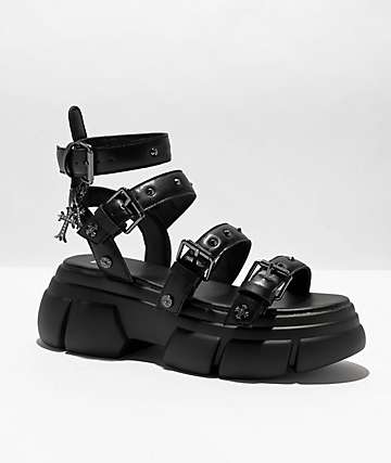 KOI Flamma Cream Platform Shoes 
