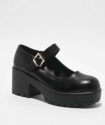 KOI Mary Jane Nettie Cow Print Shoes | Zumiez