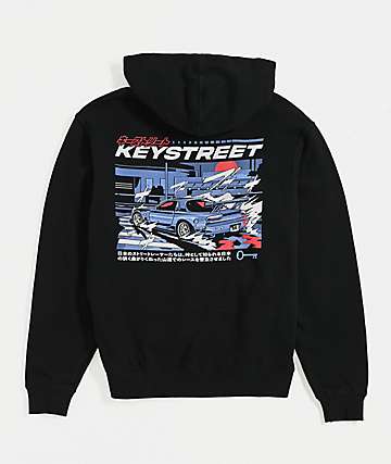 Key Street x Freakorico Car Wash Black T-Shirt | Zumiez