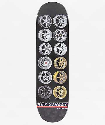 Key Street Burn Out Grey Wash T-Shirt