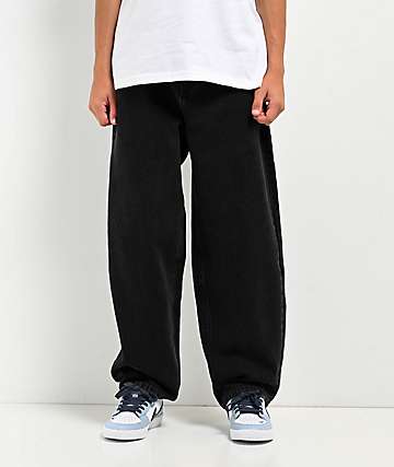 Ninth Hall Kids Stash Black Cargo Sweatpants