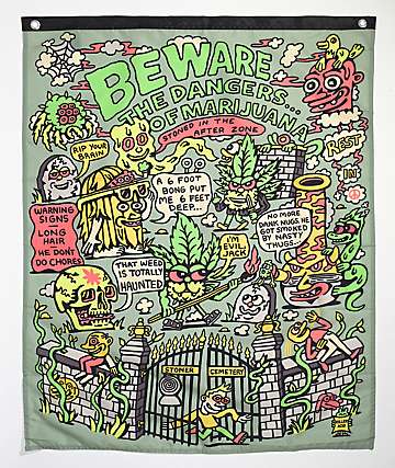 Killer Acid Spaced Out Banner | Zumiez