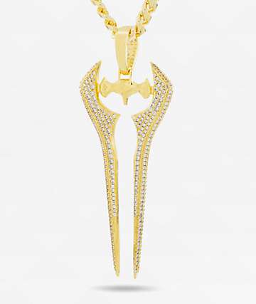 King Ice 12mm Iced Miami Cuban Link White Gold Choker Necklace