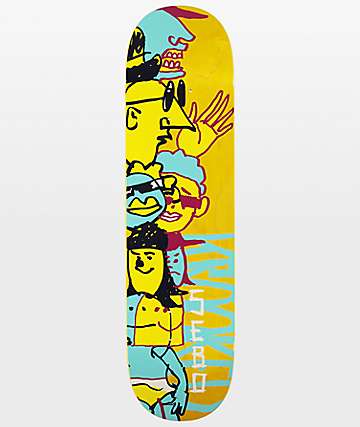 Krooked Sebo Dewds 8.25" Skateboard Deck