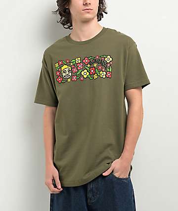 KROOKED シャツ Krooked Bird Lighetning Black T-Shirt | Zumiez