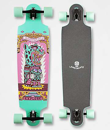 Landyachtz Drop Cat Illuminacion 38" Drop Through Longboard Complete