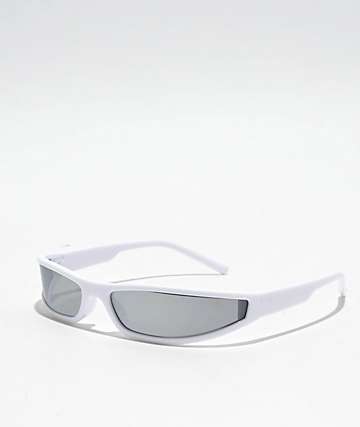 Laser White & Grey Sunglasses - 