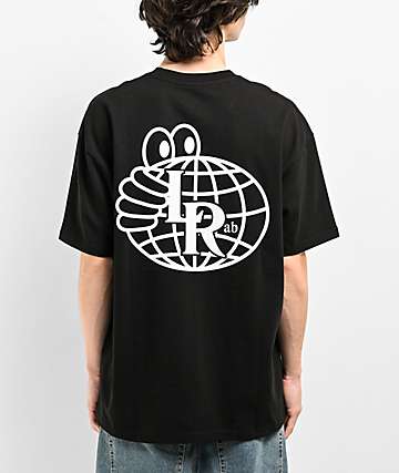 【 Last Resort AB】 Last Resort AB 5050 Tee Last Resort AB 50-50 Black T-Shirt | Zumiez