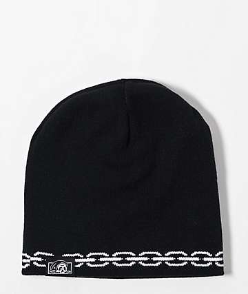 Lurking Class by Sketchy Tank Spiked Chain Black Beanie | Zumiez
