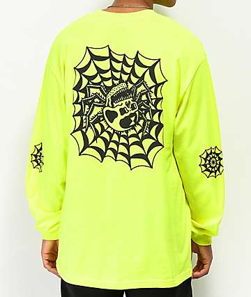 Lurking Class By Sketchy Tank Web Safety Green Long Sleeve T-Shirt